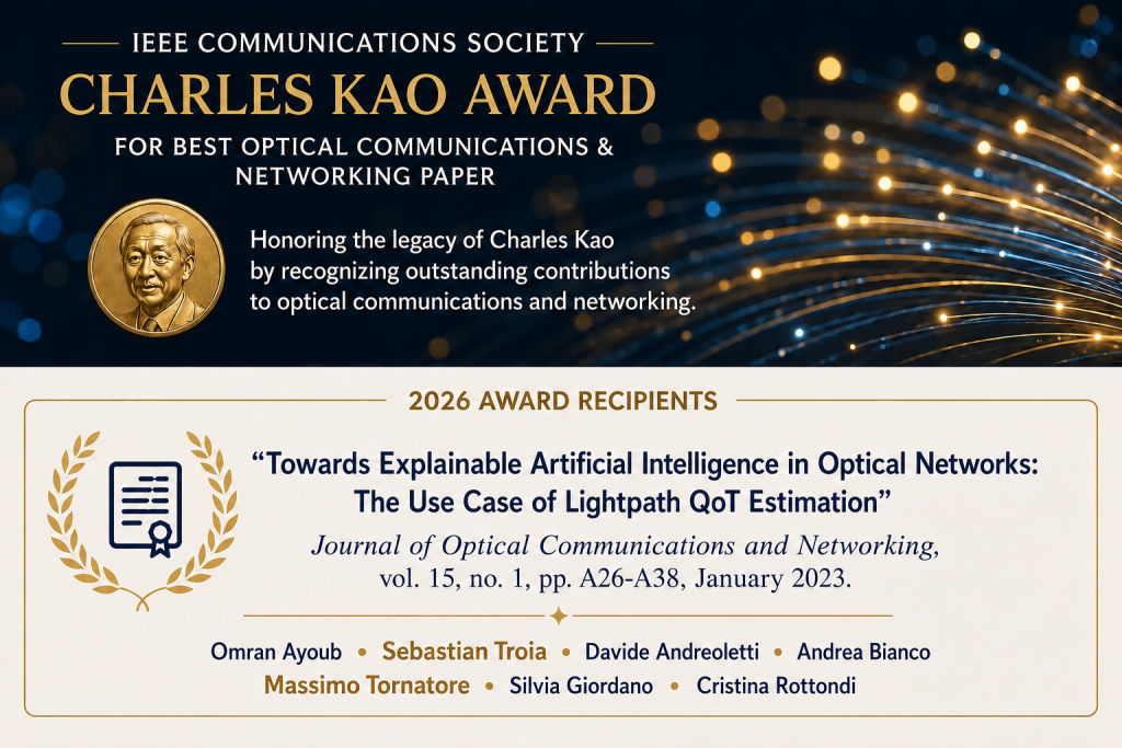 IEEE Communications Society Charles Kao Award