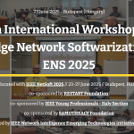 The 4th edition of the Edge Network Softwarization workshop will be co-located with NetSoft 2025
