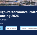 Tutorial speaker at IEEE High Performance Switching and Routing conference 2026