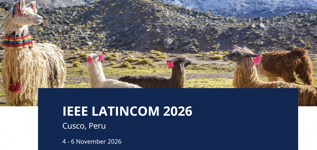 Tutorial speaker at the IEEE LATINCOM 2026