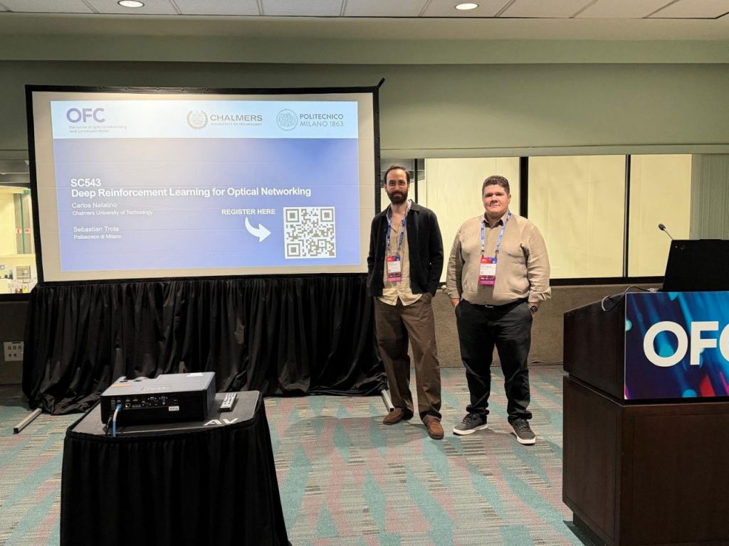 Deep Reinforcement Learning for Optical Networks short course at OFC 2026